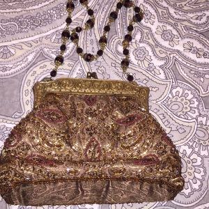 Handmade vintage evening bag
